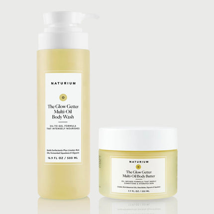 Naturium Kit The Glow Getter Gel Douche Kit Pour Le Corps