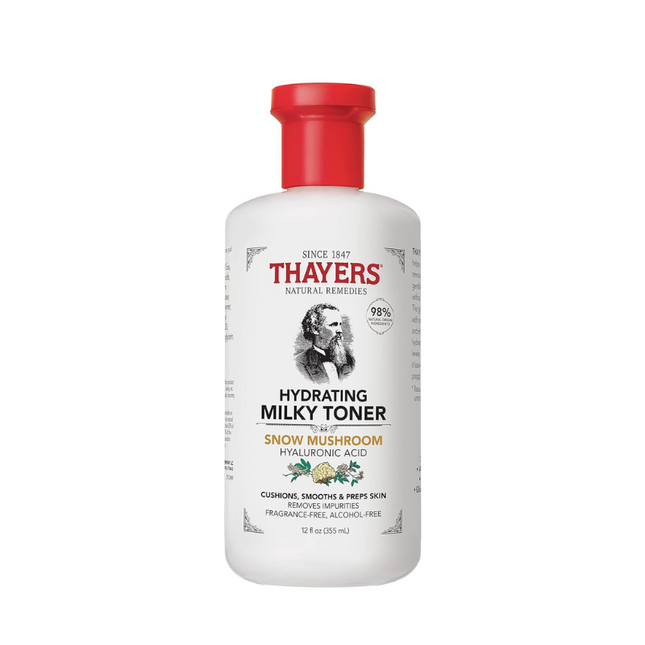 Thayers Milky Toner doux pour le Visage enrichi à l'Acide Hyaluronique pour Peaux Sèche et Sensible