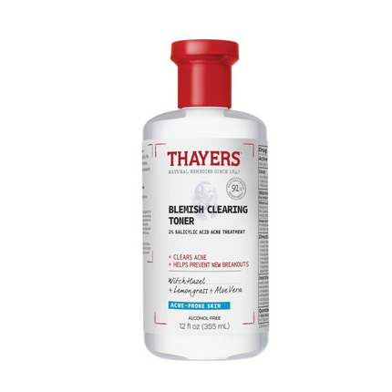 Thayers Toner Traitant l'Acné pour le Visage à l'Acide Salicylique