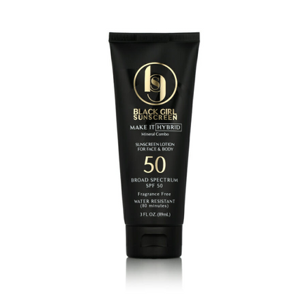 Black Girl Protection Solaire pour Peau Noire