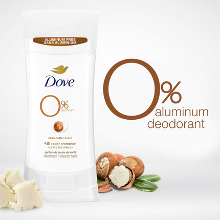 Dove Déodorant Stick sans Aluminium au Beurre de Karité