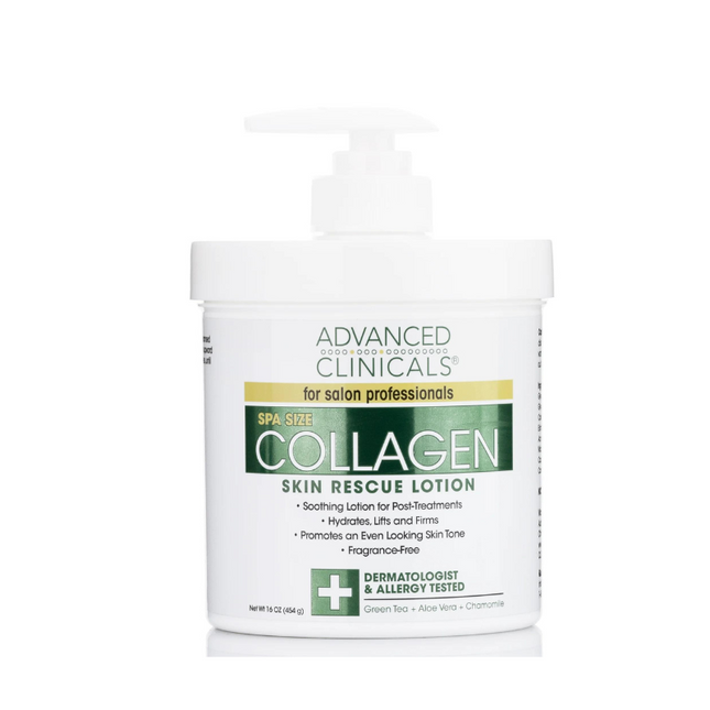 Advanced Clinicals Crème Au Collagène Pour Le Corps Et Le Visage