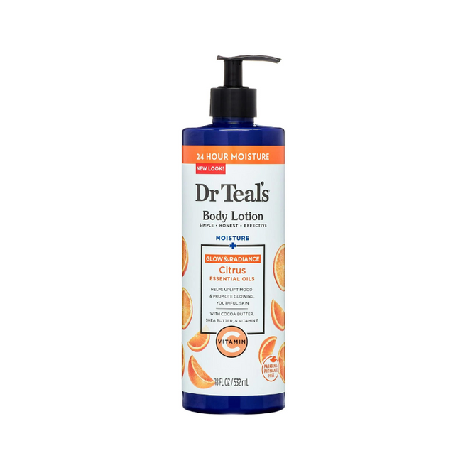 Dr Teal's Lotion Hydratante Corporelle à la Vitamine C et Huiles Essentielles