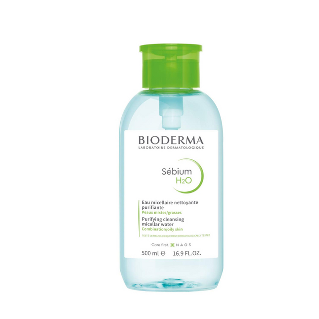 Bioderma Eau Micellaire Sébium H2O Nettoyant Visage Et Démaquillant