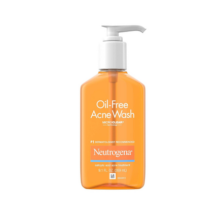 Neutrogena Oil-Free Acne Nettoyant Facial À L'Acide Salicylique