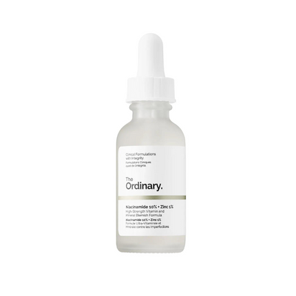 The Ordinary Sérum à la niacinamide et 1% de Zinc