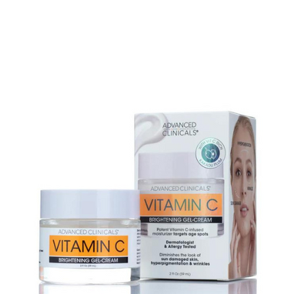Advanced Clinicals Crème-Gel à la vitamine C pour le Visage