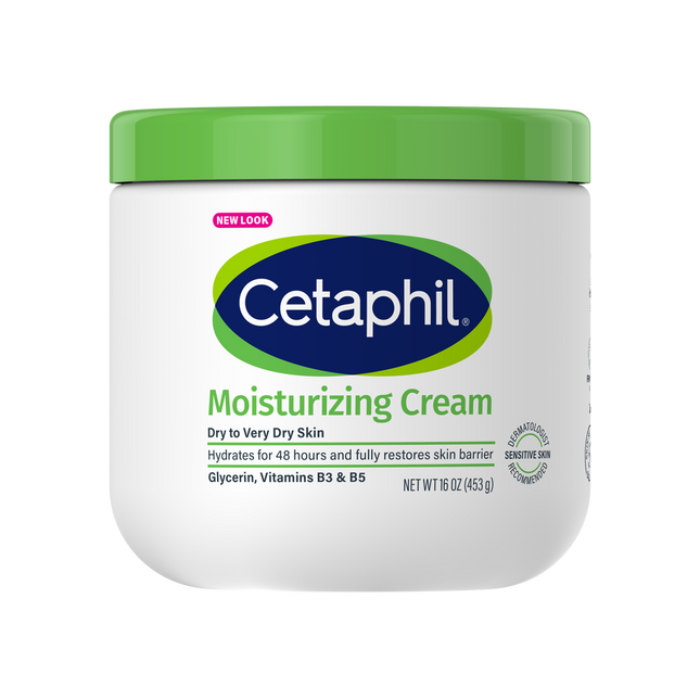 Cetaphil Crème Hydratante  Pour le Visage et le Corps, Peaux Sèches et Sensibles