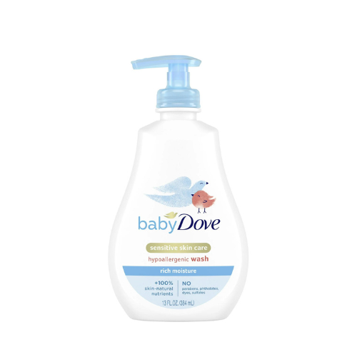 Dove Nettoyant Hypoallergénique Hydratant pour Bébé