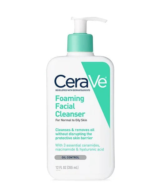 CeraVe Nettoyant Visage Moussant Pour Contrôle de Sébum