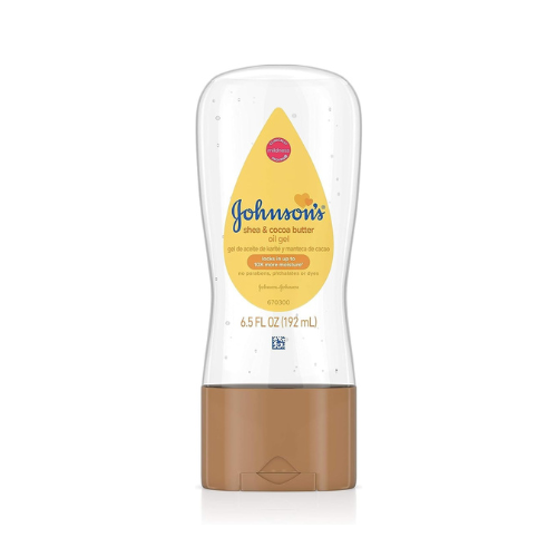 JOHNSON'S Huile Hydratante pour Bébé au beurre de karité et beurre de cacao