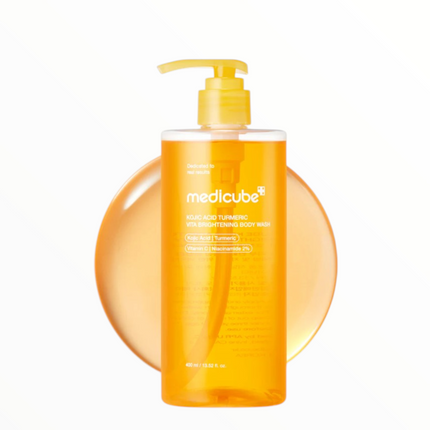 Medicube Gel Douche Éclaircissant au Curcuma et à l’Acide Kojique