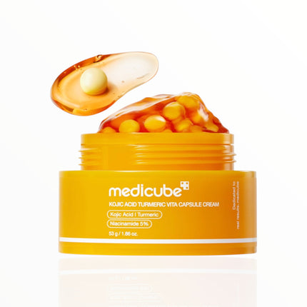 Medicube Crème capsules Kojic Acid & Curcuma