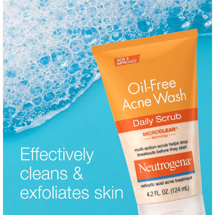Neutrogena Gommage Nettoyant Anti-Acné Quotidien sans Huile