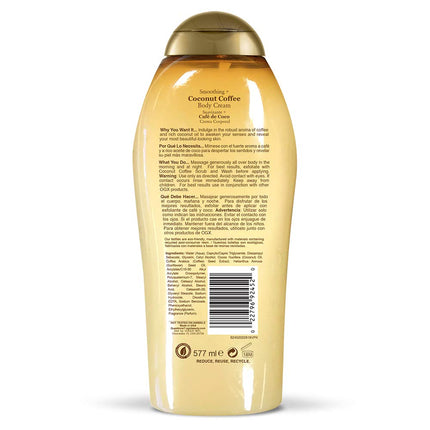 OGX Coconut Coffee Crème pour le Corps