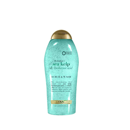 OGX Sea Kelp & Hyaluronic Acid Gommage & Gel Douche