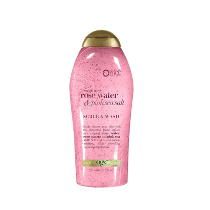 OGX Rose Water Gommage & Gel Douche
