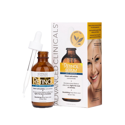 Advanced Clinicals Sérum Au Rétinol Pour Le Visage