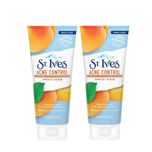 St. Ives Gommage Visage Abricot Contrôle de l'Acné
