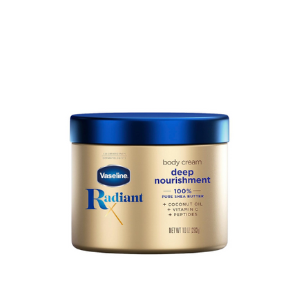 VASELINE RADIANT X Crème Corporelle Nourrissante